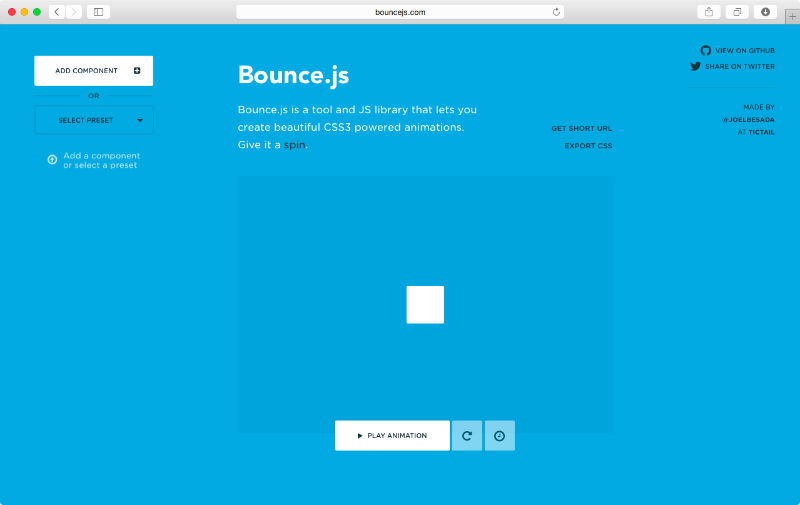 Bounce.js