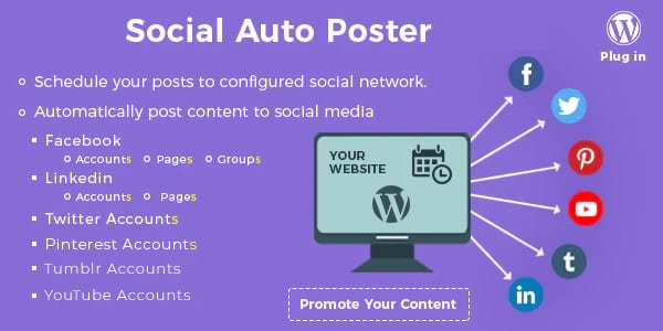 Social Auto Poster WordPress plugin