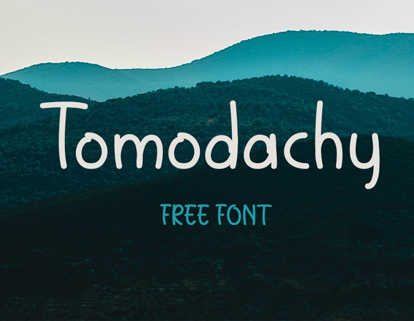 Tomodachy Free Font
