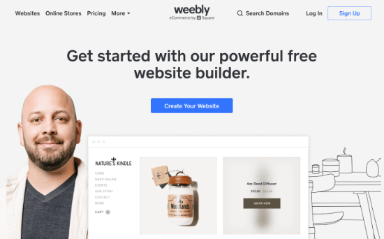 Weebly website builder