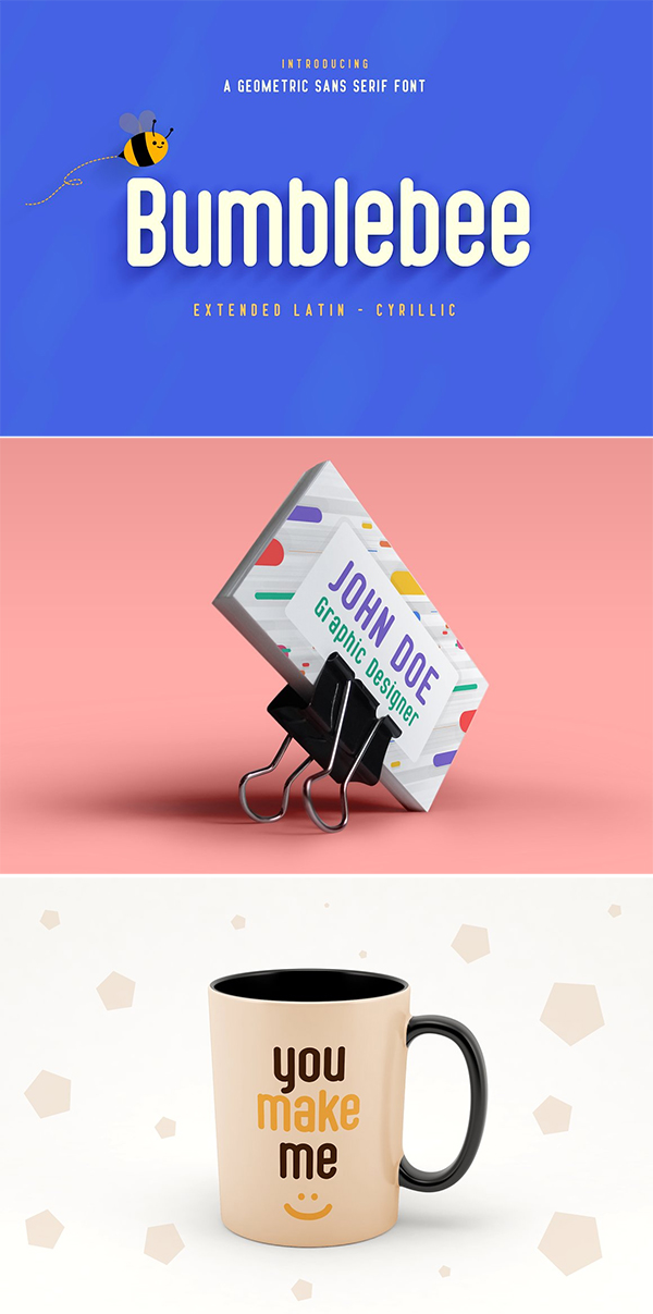 Bumblebee Sans Serif Font Bumblebee Sans Serif Font