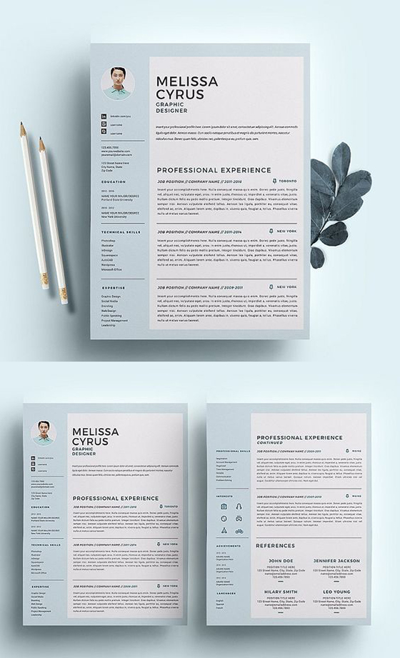 Designer Resume Template /CV