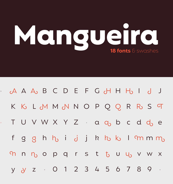 Mangueira Sans Serif Font Mangueira Sans Serif Font