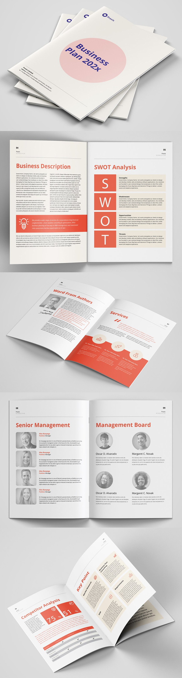 Business Plan Guild Brochure Design