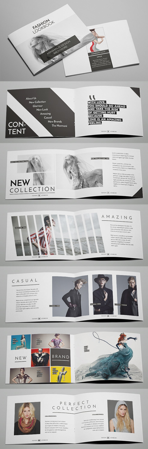 Fashion Brochure / Catalog Design Template