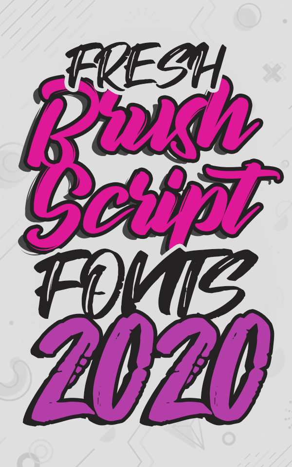 30+ Fresh Brush Fonts and Script Fonts 30+ Fresh Brush Fonts and Script Fonts