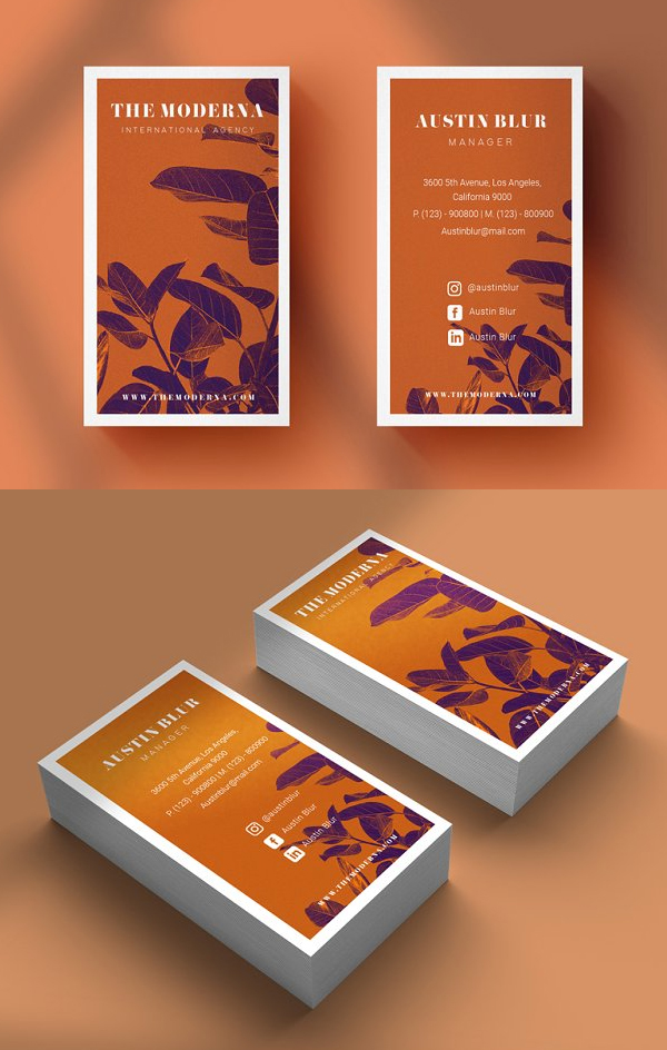 Best & Elegant Business Card Template Best & Elegant Business Card Template