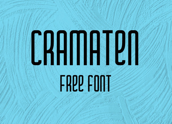 Cramaten Condensed Free Font