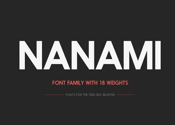 Nanami Free Font Nanami