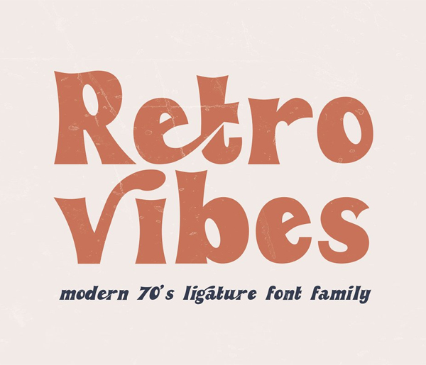 Retro Vibes Vintage Bold