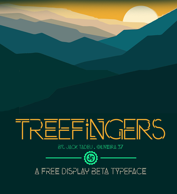 Treefingers Free Font
