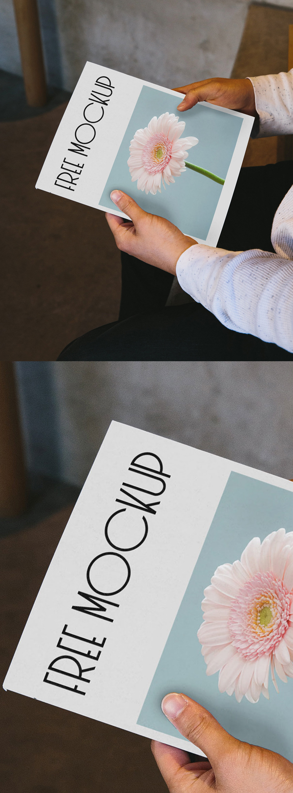 Free Magazine in Hands PSD Mockup Free Magazine in Hands PSD Mockup