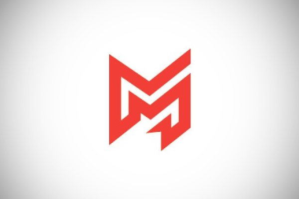 Colorful Letter M Logo by nospacestore