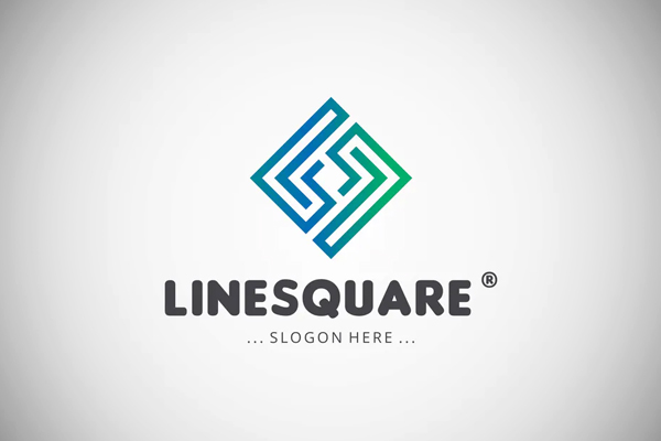 Line Square Logo