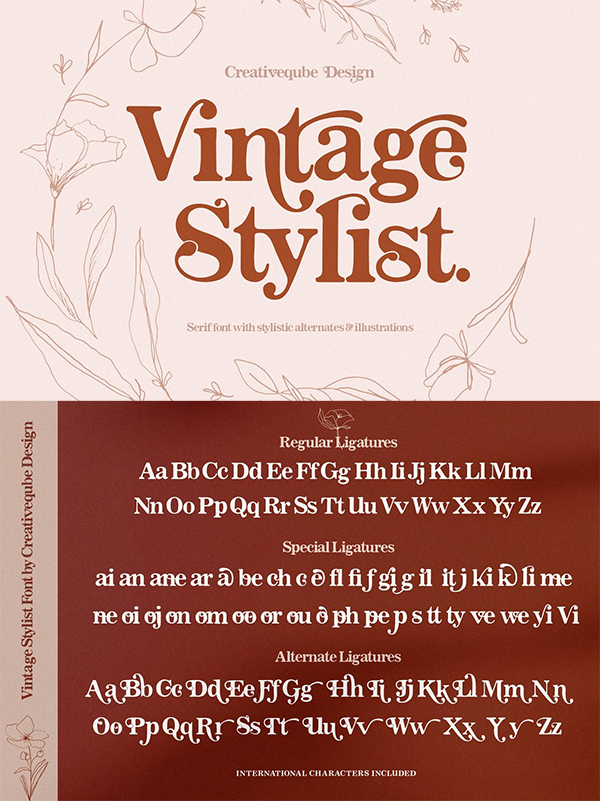 Vintage Stylist Font