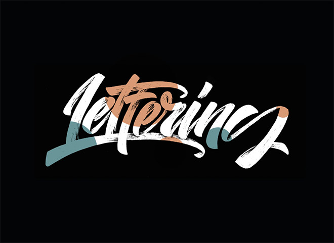 Lettering by Roman Dz