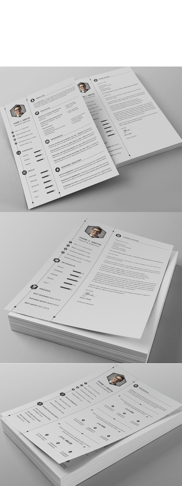 Smart Resume CV Set Smart Resume CV Set