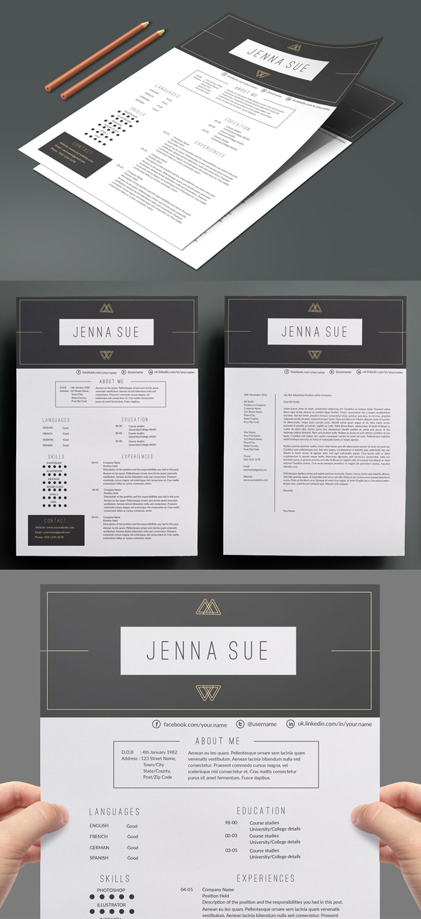 Elegant and Professional Resume Template Elegant and Professional Resume Template