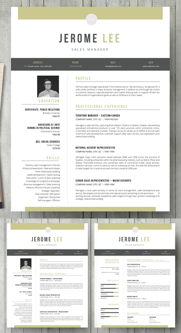 Word Resume & Cover letter Template Word Resume & Cover letter Template