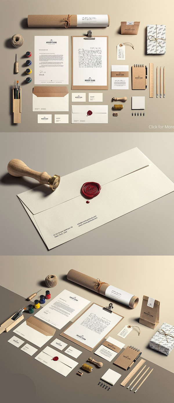 Art & Craft / Stationery Mock-Up Art & Craft / Stationery Mock-Up