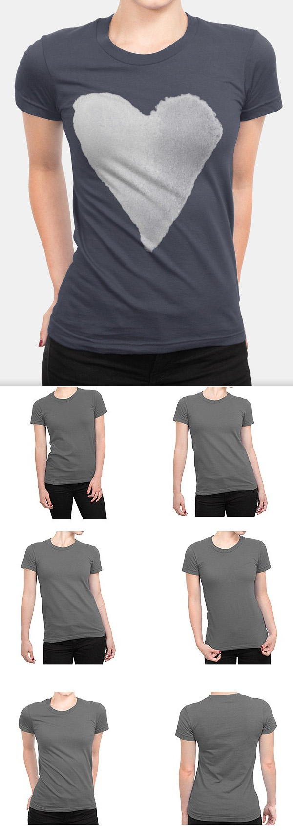 Women’s T-Shirt Apparel Mockups Women’s T-Shirt Apparel Mockups