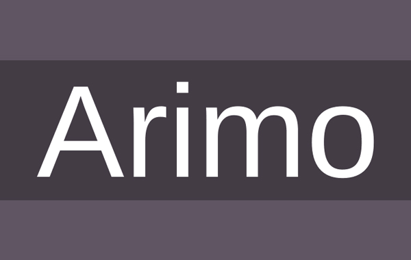 Arimo Regular Free Font Arimo Regular Free Font