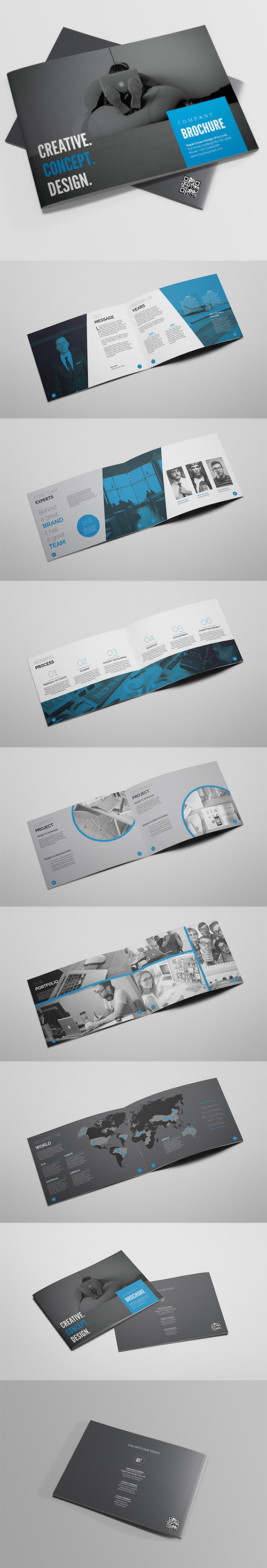 Clean Creative Brochure Template Clean Creative Brochure Template