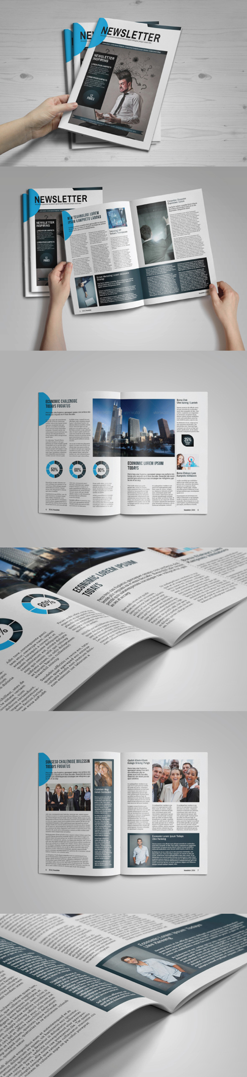 Multipurpose Newsletter Brochure Template Multipurpose Newsletter Brochure Template