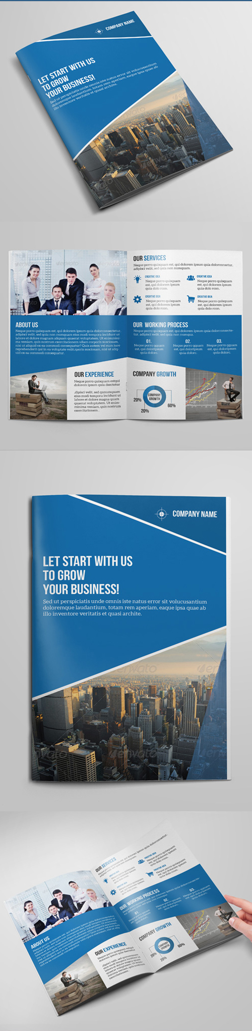 Bi- Fold Business Brochure Template Bi- Fold Business Brochure Template