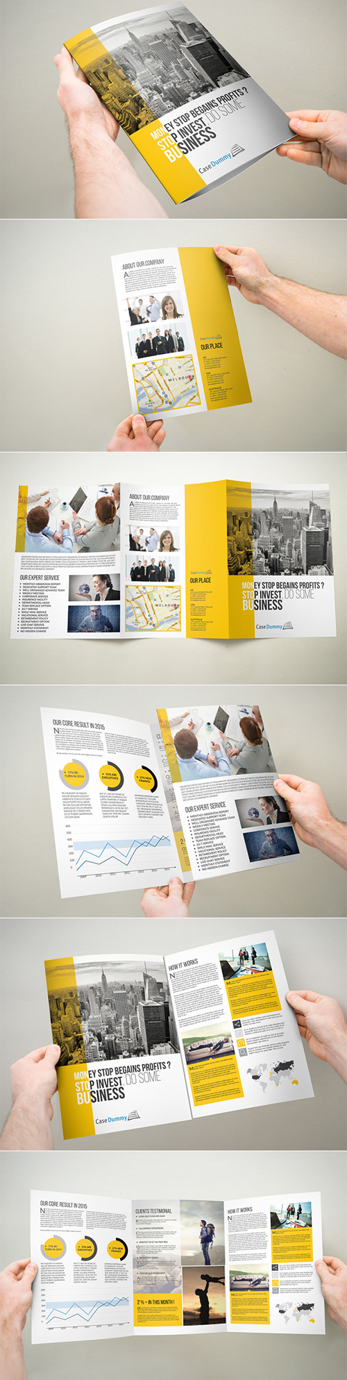 A4 Tri-fold Brochure Corporate Design A4 Tri-fold Brochure Corporate Design