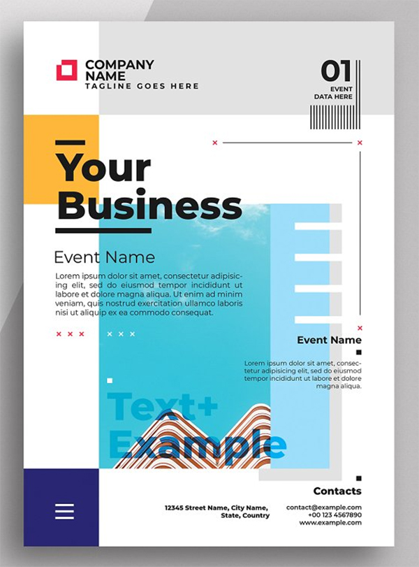 Simple Business Flyer Template Simple Business Flyer Template