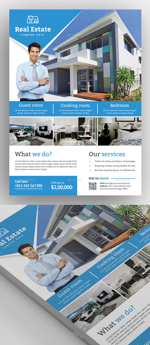 Real Estate Flyer Template Real Estate Flyer Template
