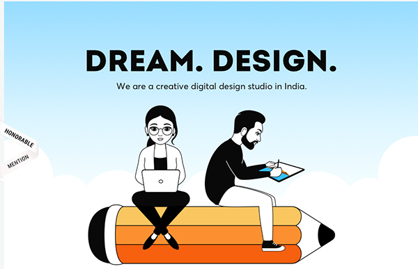 Creative Dreams Design - Website Design Creative Dreams Design - Illustation in Website Design
