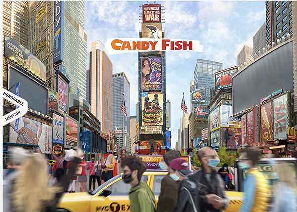 CANDY FISH - Website Design CANDY FISH - Illustation in Website Design