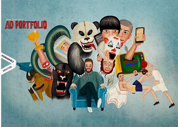 Anton Chalov - AD Portfolio - Website Design Anton Chalov - AD Portfolio - Illustation in Website Design