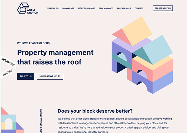 Adam Church - Website Design Adam Church - Illustation in Website Design