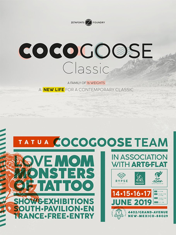 Cocogoose Classic Font Cocogoose Classic Font