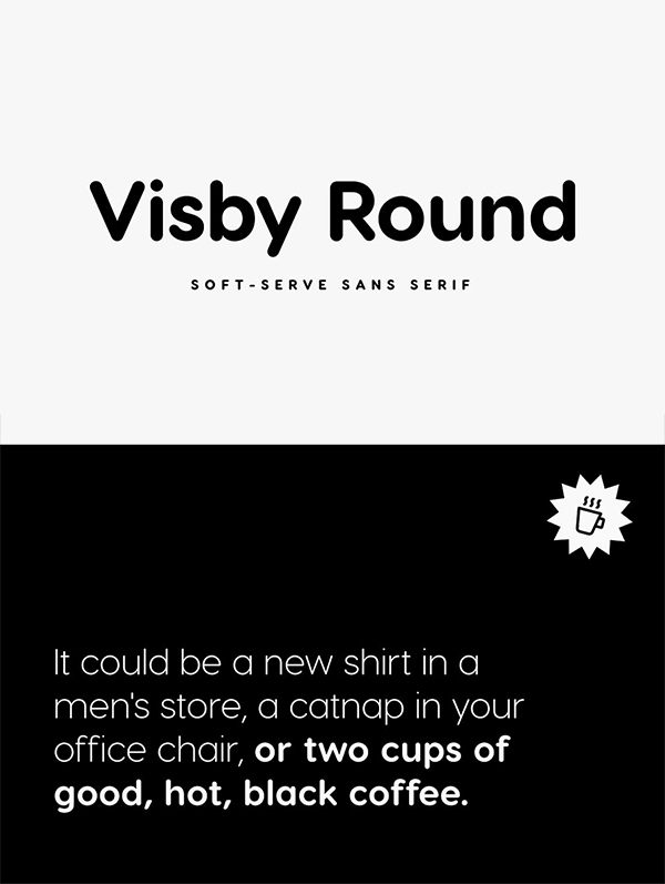 Visby Round CF soft geometric sans Visby Round CF soft geometric sans