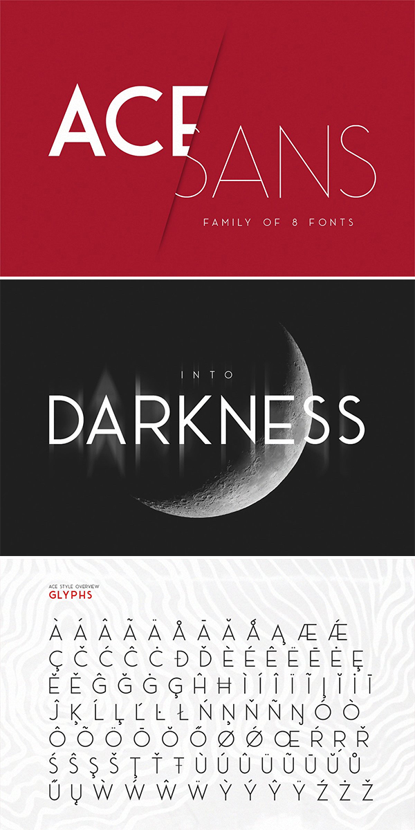 Ace Sans Family Font Ace Sans Family Font