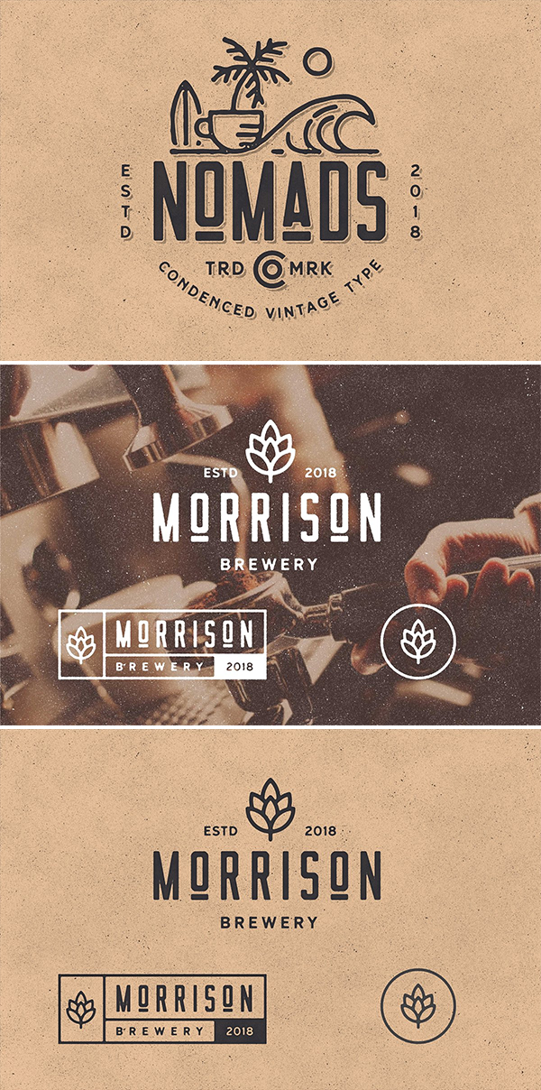 Nomads -The Farmer Original Typeface Nomads -The Farmer Original Typeface