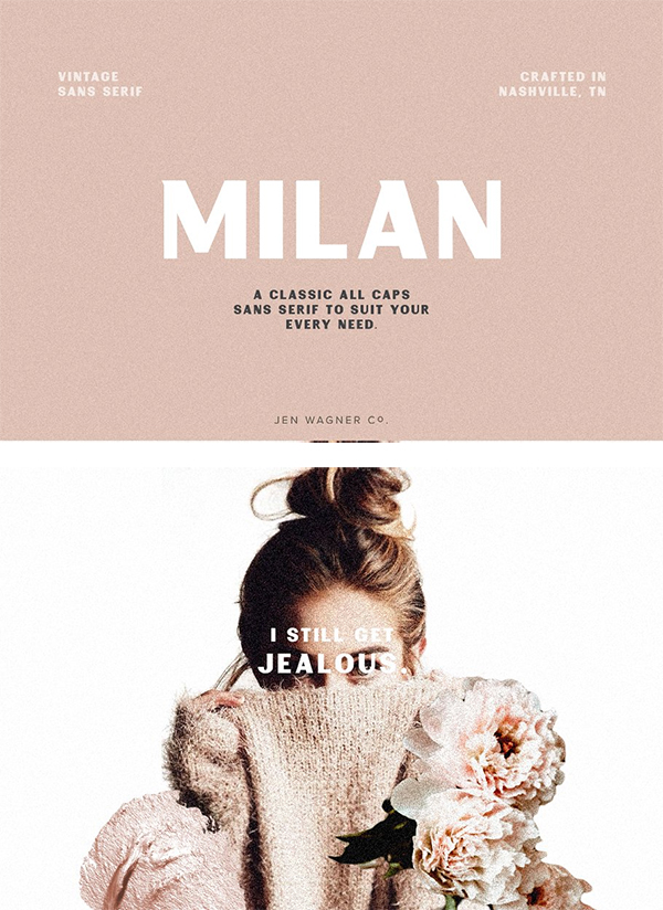 Milan | A Vintage Sans Serif Milan | A Vintage Sans Serif