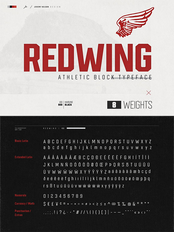 Redwing Font Redwing Font