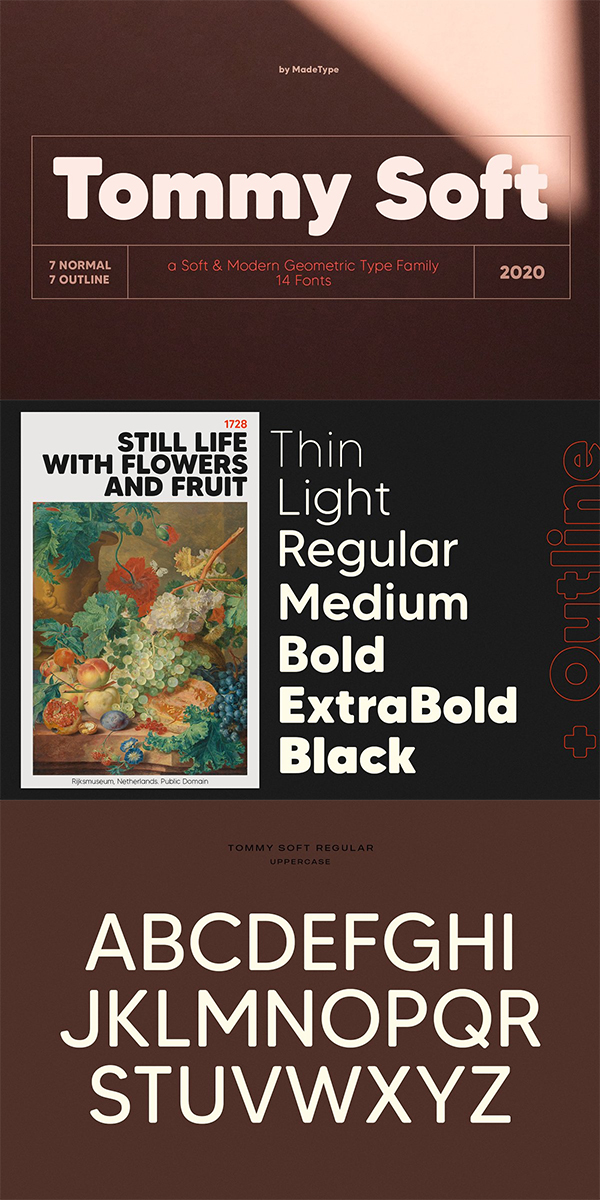 MADE Tommy Soft Font MADE Tommy Soft Font