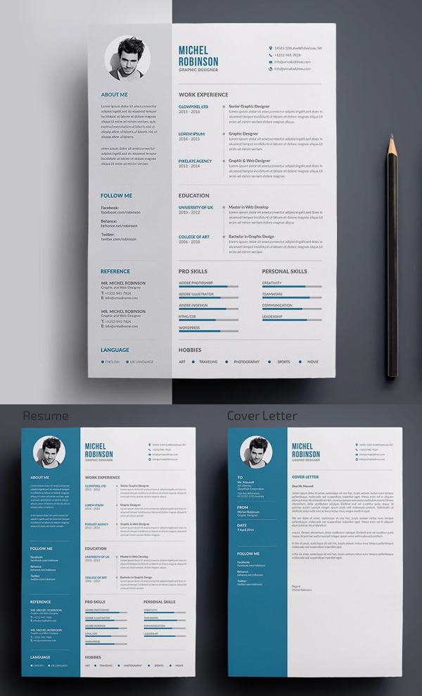 Modern Resume / CV Modern Resume / CV