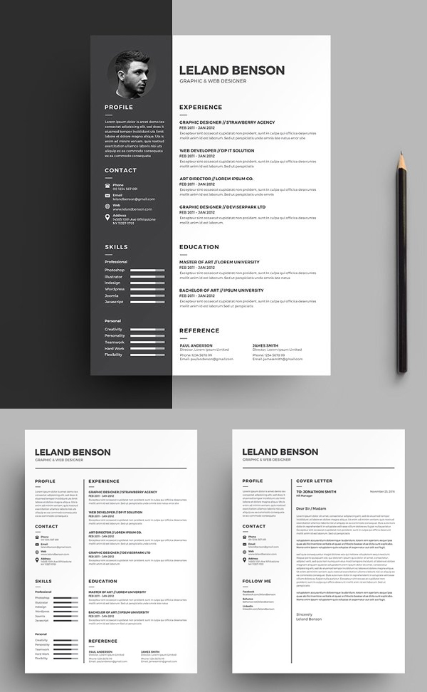 Creative Resume / CV Template Creative Resume / CV Template