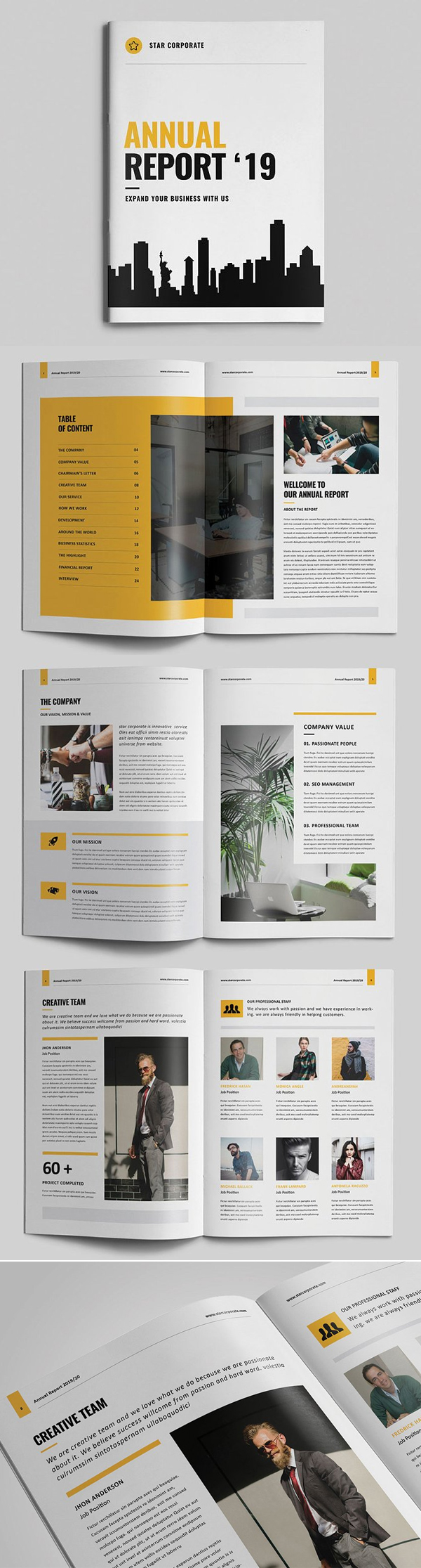 Fresh Annual Report Template Fresh Annual Report Template
