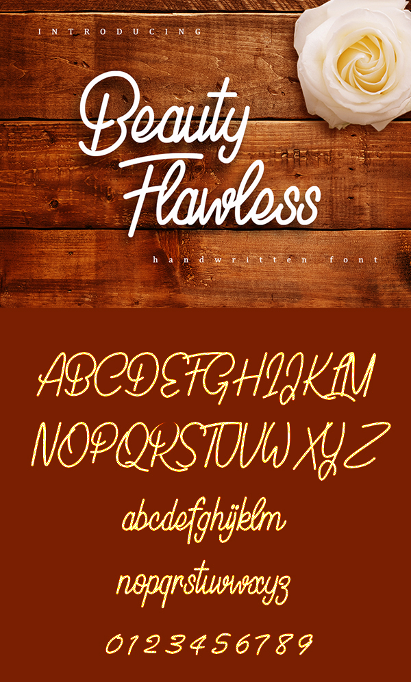 Beauty Flawless Script Free Font Free Font Beauty Flawless Script Free Font Free Font