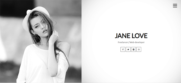 Jane Love - CV/Resume WordPress Theme Jane Love - CV/Resume WordPress Theme