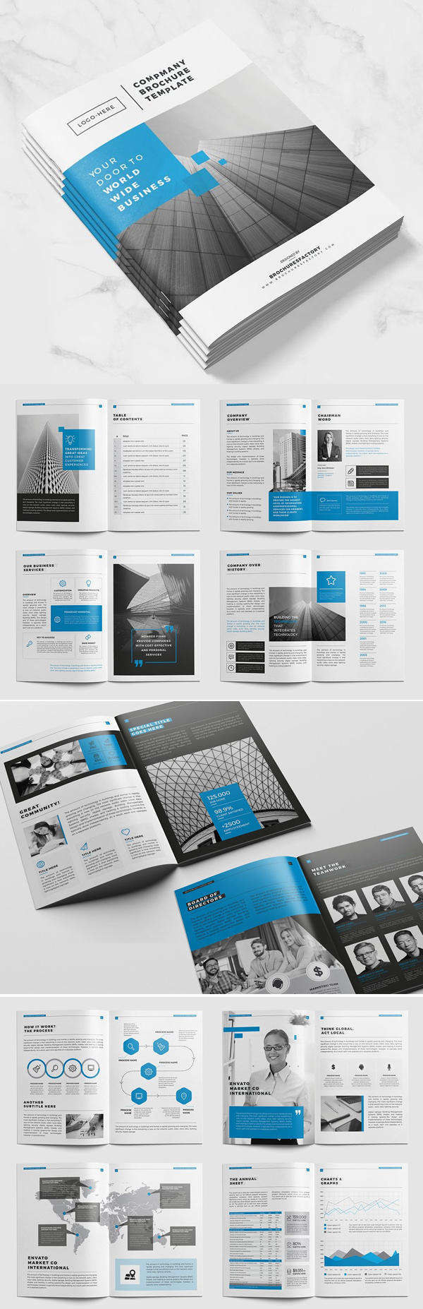 Professional Brochure Template Professional Brochure Template