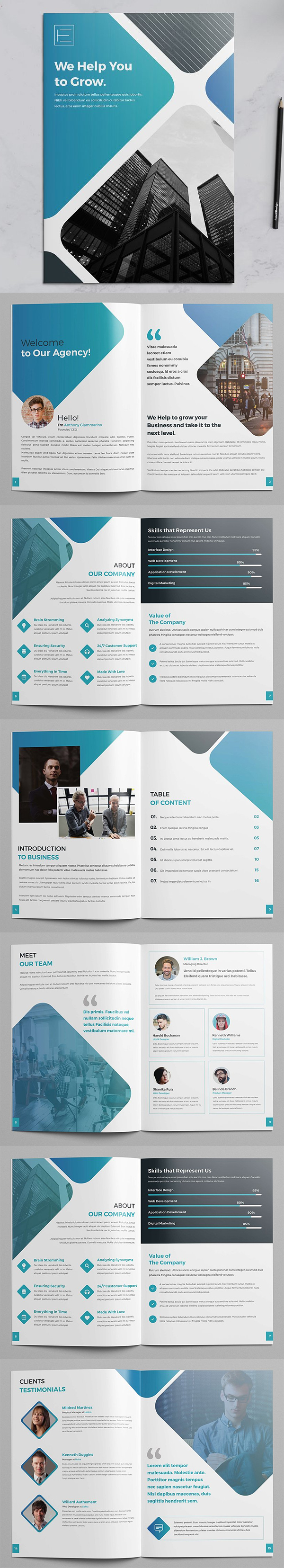 A4 Brochure Template A4 Brochure Template